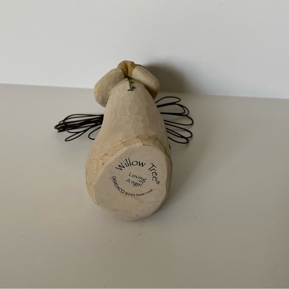 Willow Tree “Loving Angel" DEMDACO 2002 Susan Lordi Figurine Angelic Flower EUC - Picture 9 of 11